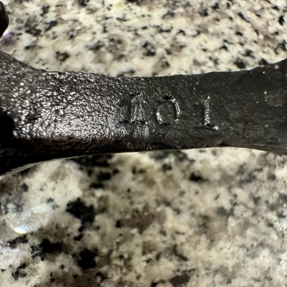 Vintage Wilton  Black Cast Iron Trivet Set‎